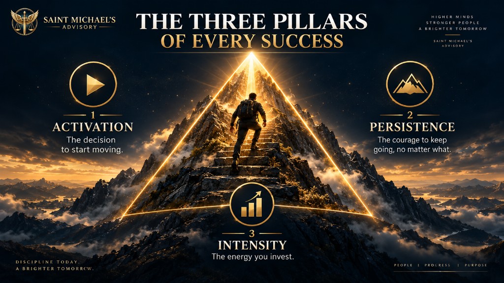 The three pillars of every success